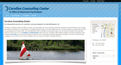 Desktop Screenshot of carolinacounselingcenter.com
